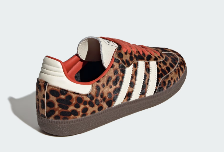 ADIDAS SAMBA OG PRELOVED RED LEOPARD WOMENS