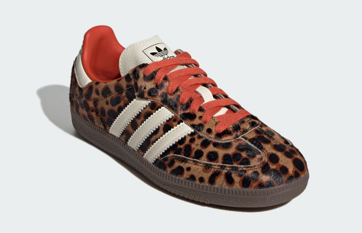 ADIDAS SAMBA OG PRELOVED RED LEOPARD WOMENS