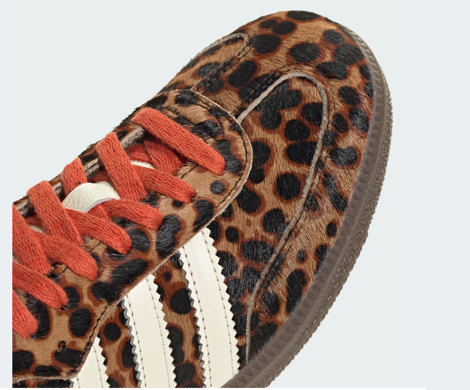 ADIDAS SAMBA OG PRELOVED RED LEOPARD WOMENS