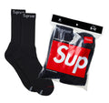 4 PACKS SUPREME SOCKS BLACK