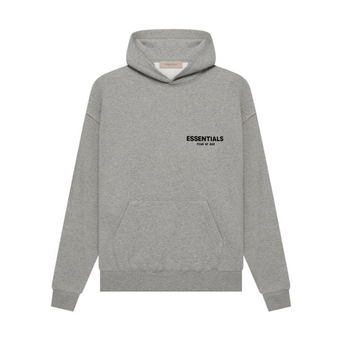 ESSENTIALS HOODIE DARK OATMEAL