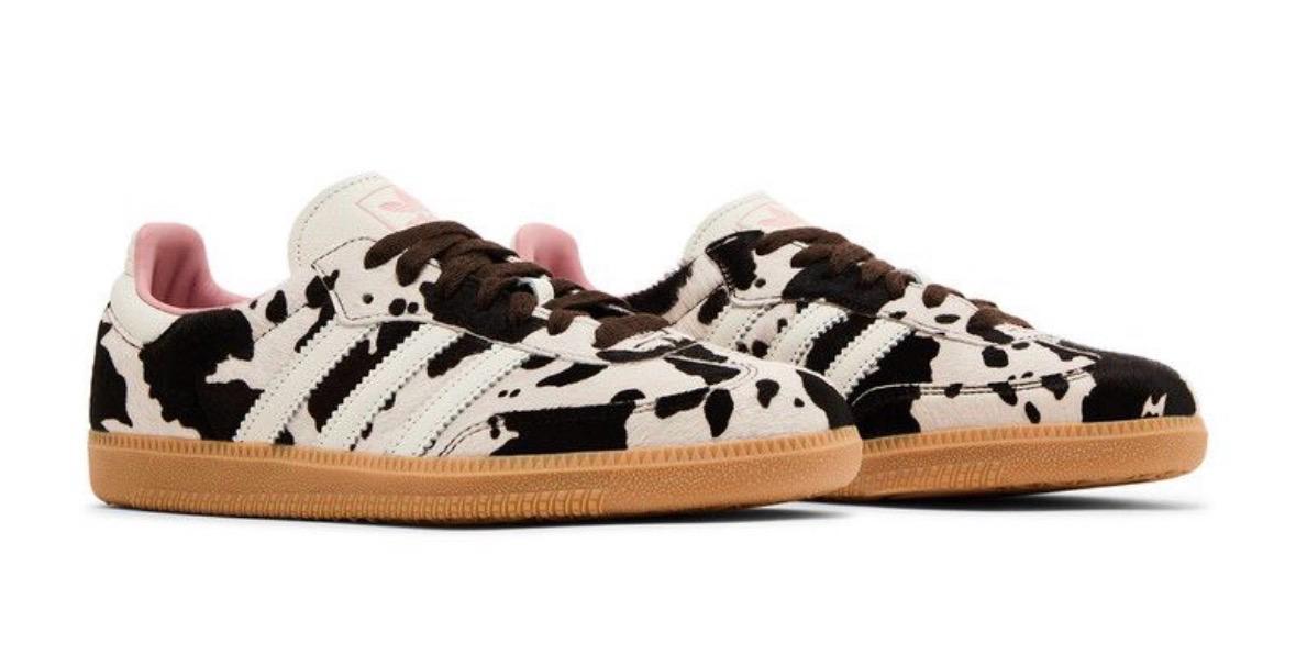 ADIDAS SAMBA OG COW PRINT WOMENS