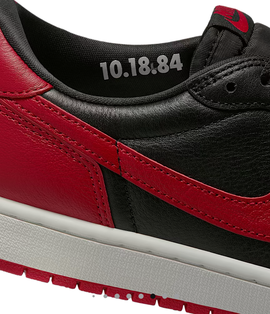 JORDAN 1 LOW "BANNED"