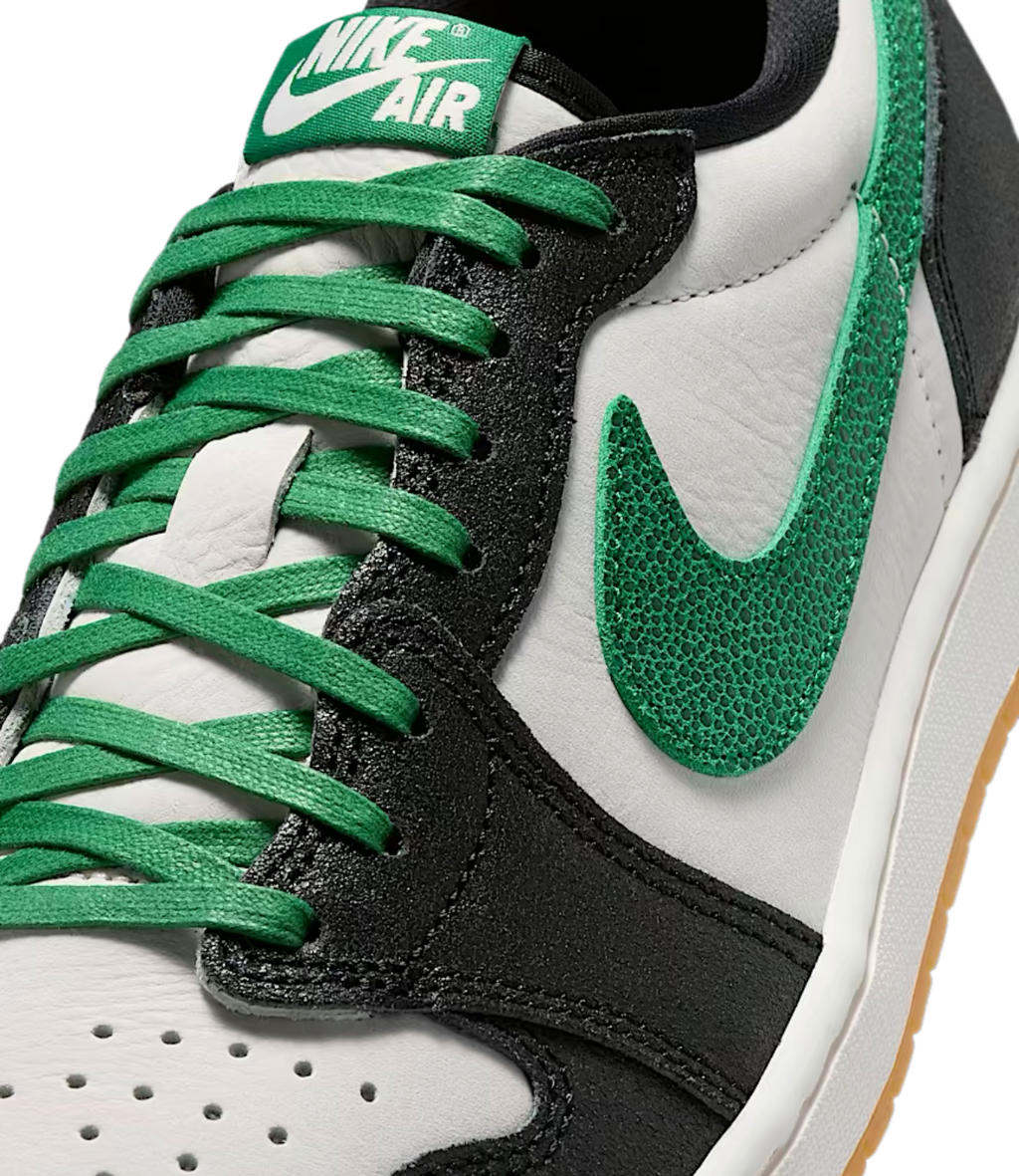 JORDAN 1 LOW RETRO OG "PHANTOM & PINE GREEN"